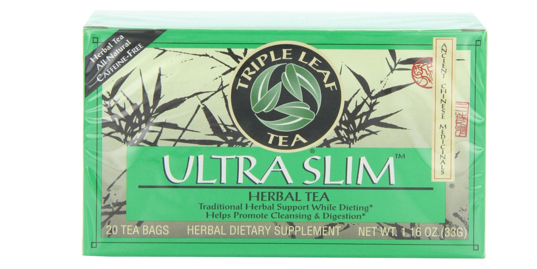 Triple Leaf Tea, Ultra Slim, 20 Tea Bags (Pack of 6)