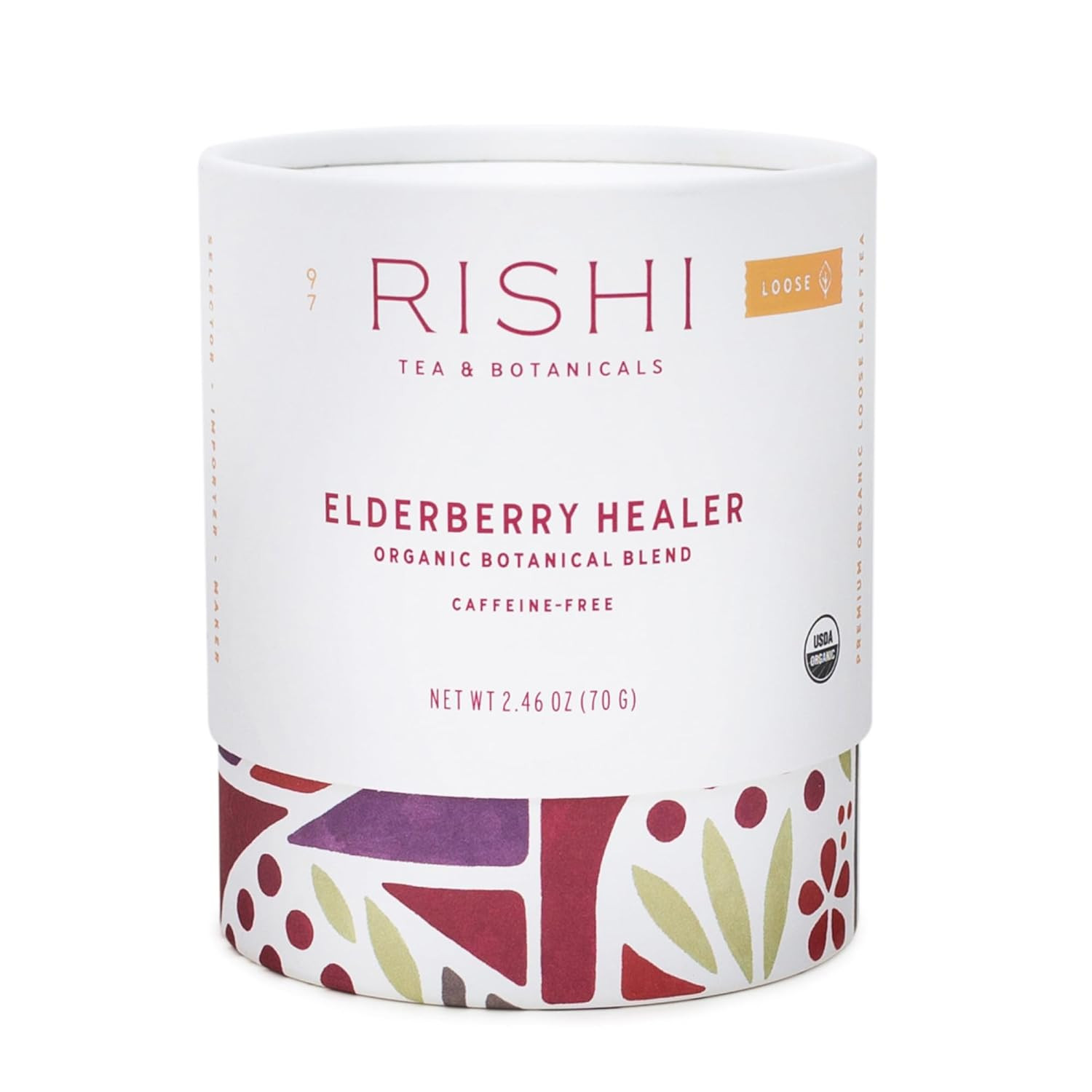 Organic Elderberry Healer Herbal Tea – Caffeine Free Sachets