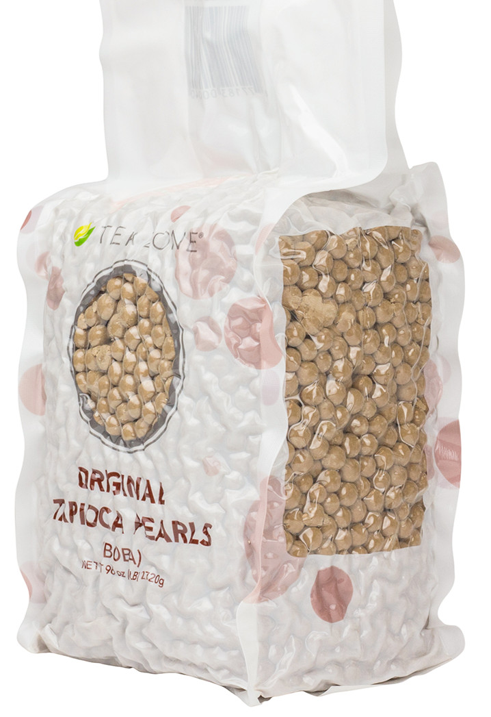 Tea Zone Tapioca Pearl Original Black Boba A1000 Taiwan 6 lb