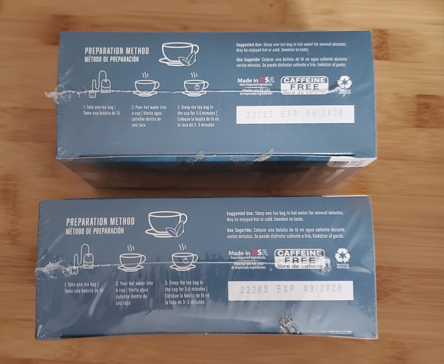 Bio Nutrition Black Seed Tea w/ Green Tea 30 Bags x2 Exp 10/2026