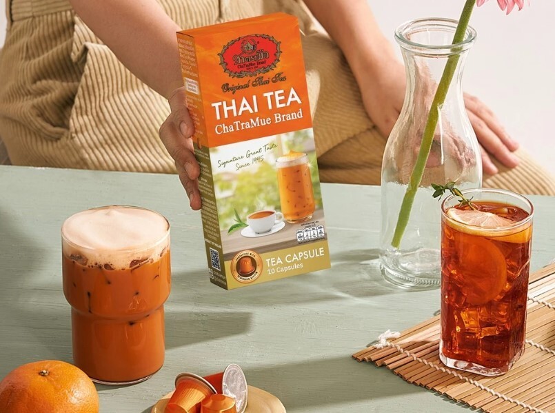 ChaTraMue Thai Tea Nespresso 10x Capsules per box sourced from Thailand