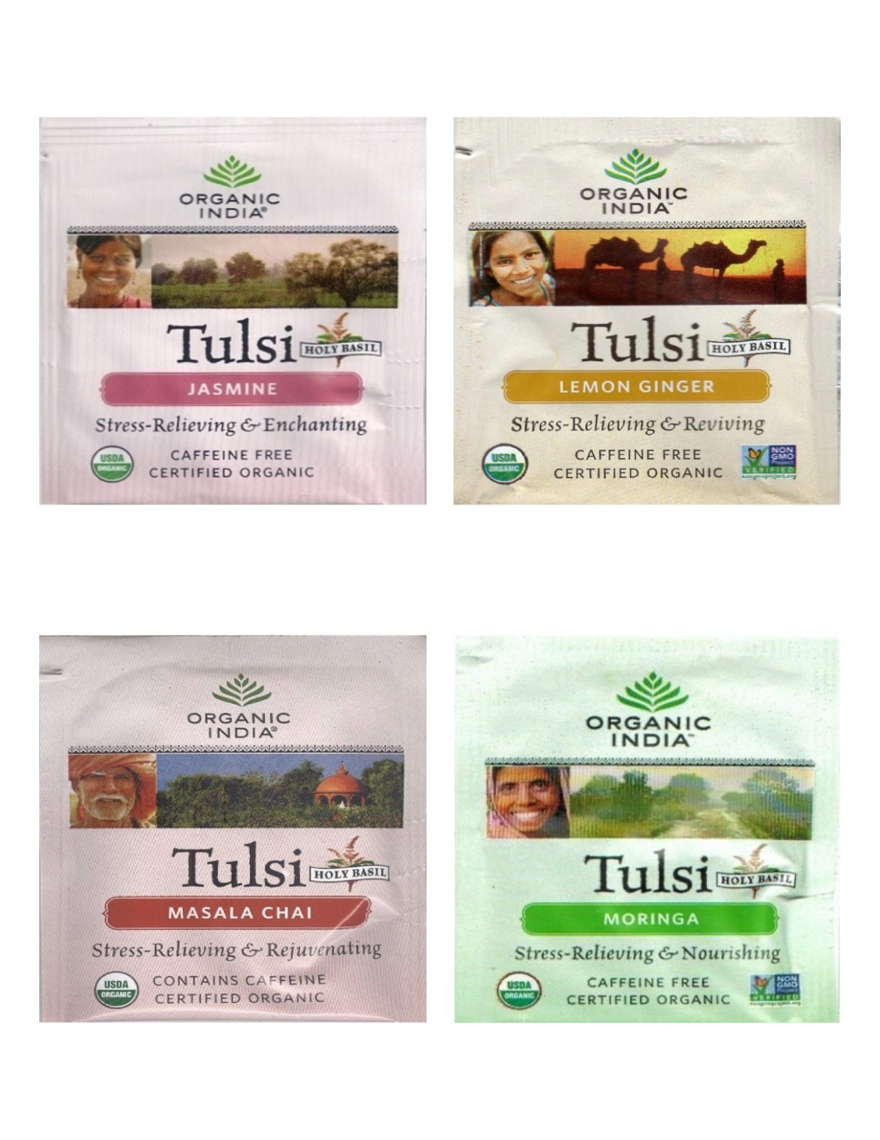 Stress Relief Tea Bag Sampler Variety Pack – 24 Single-Serve Varieties-14 Brands