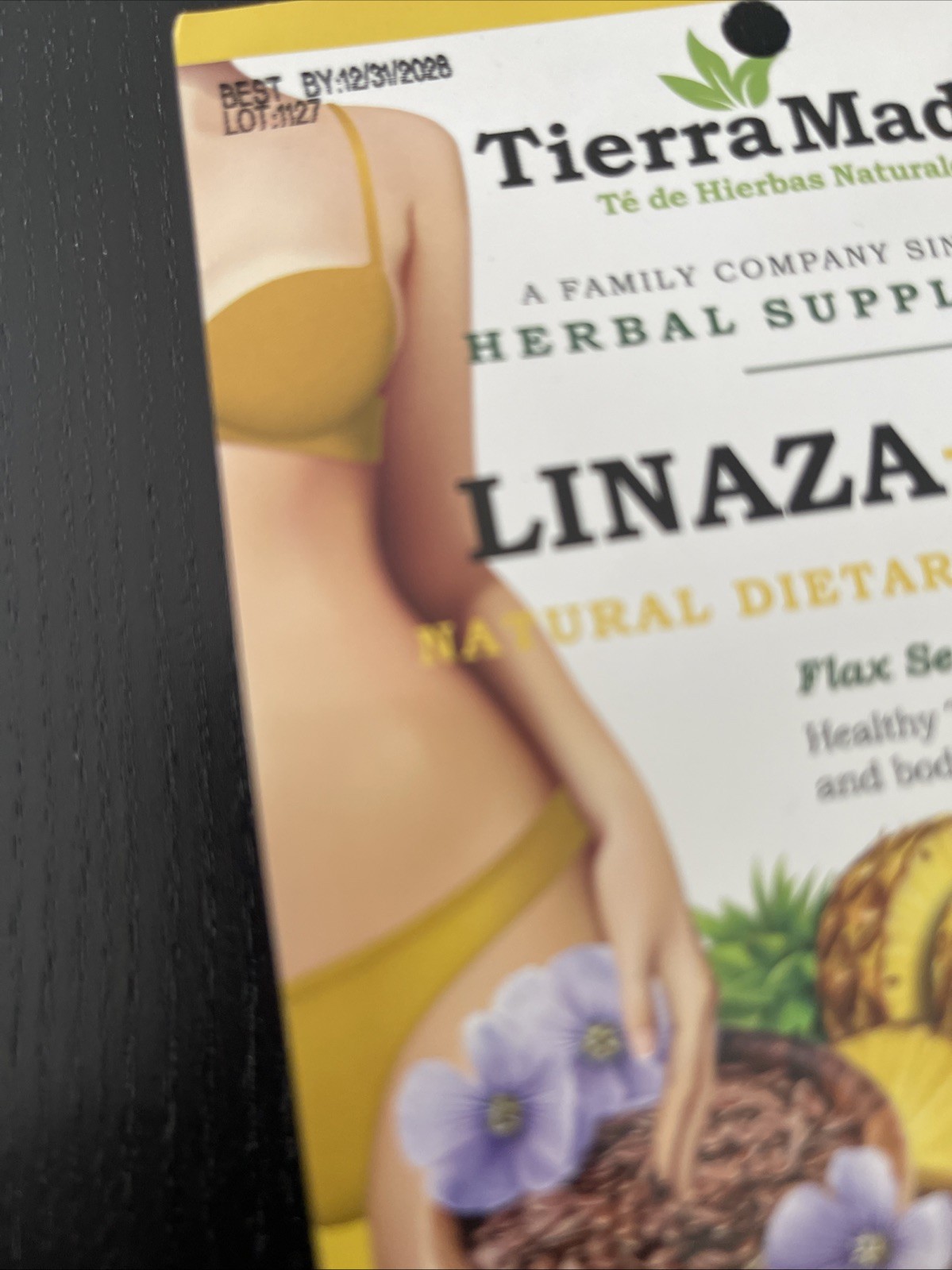 Tierra Madre Linaza + Pineapple 6 Pack Of. 6 Tea Bag