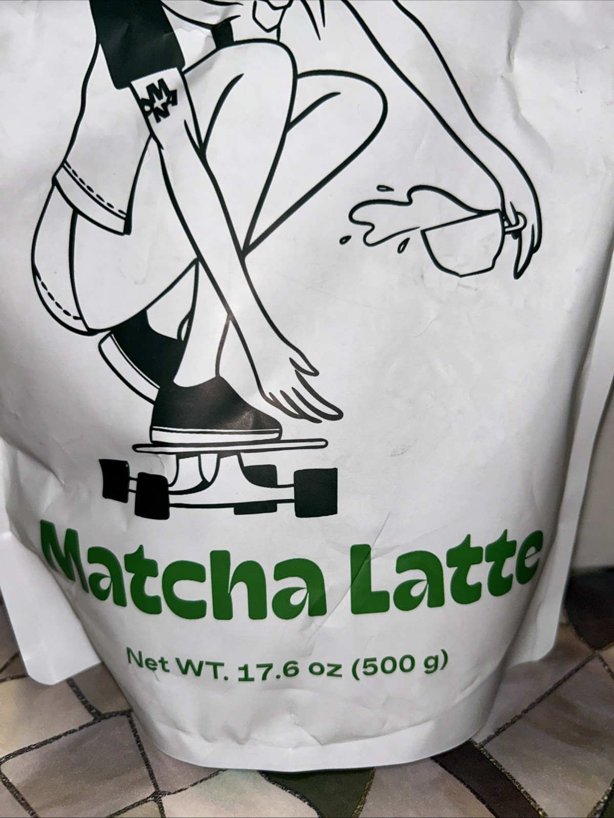 Matcha DNA Matcha Latte Organic Green Tea Powder 17.6 Oz Bag Energy Boost