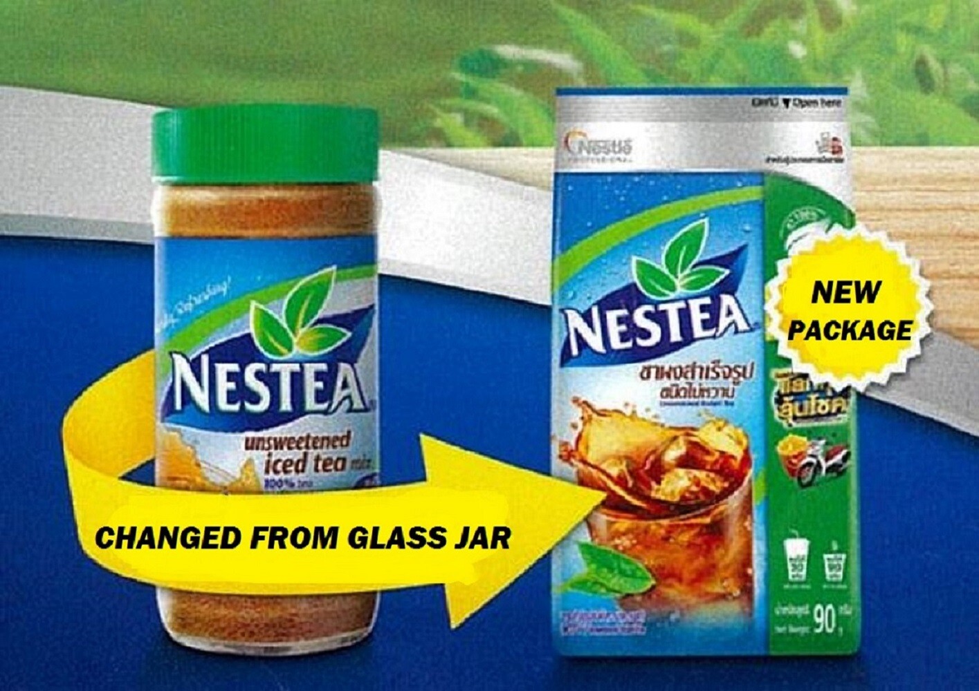 10 Packs of NESTEA Unsweetened Instant tea 200g. Lowest Price Express Shipping