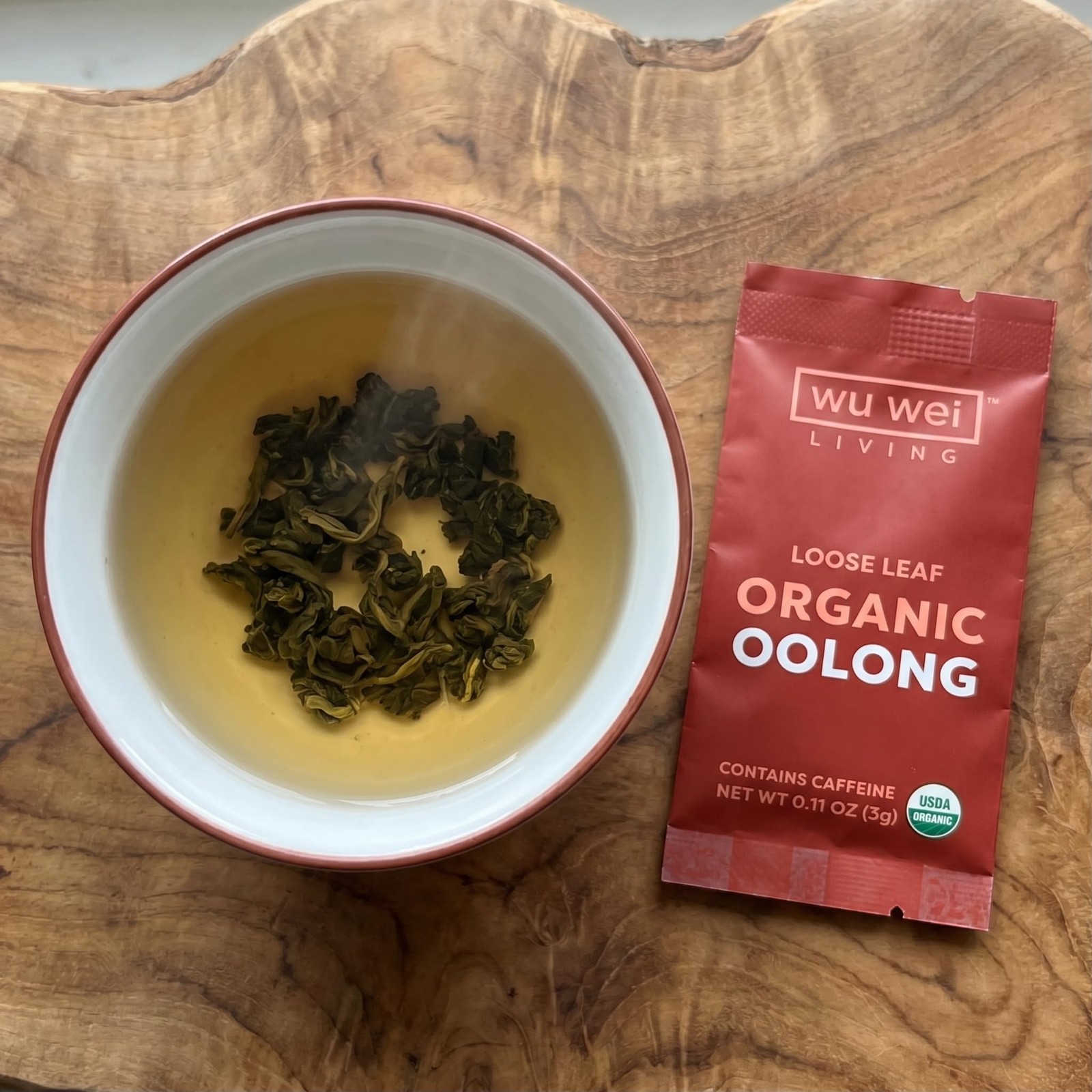 Organic Oolong Tea, USDA Certified, Single Serve Loose Leaf, Low Caffeine, Na…