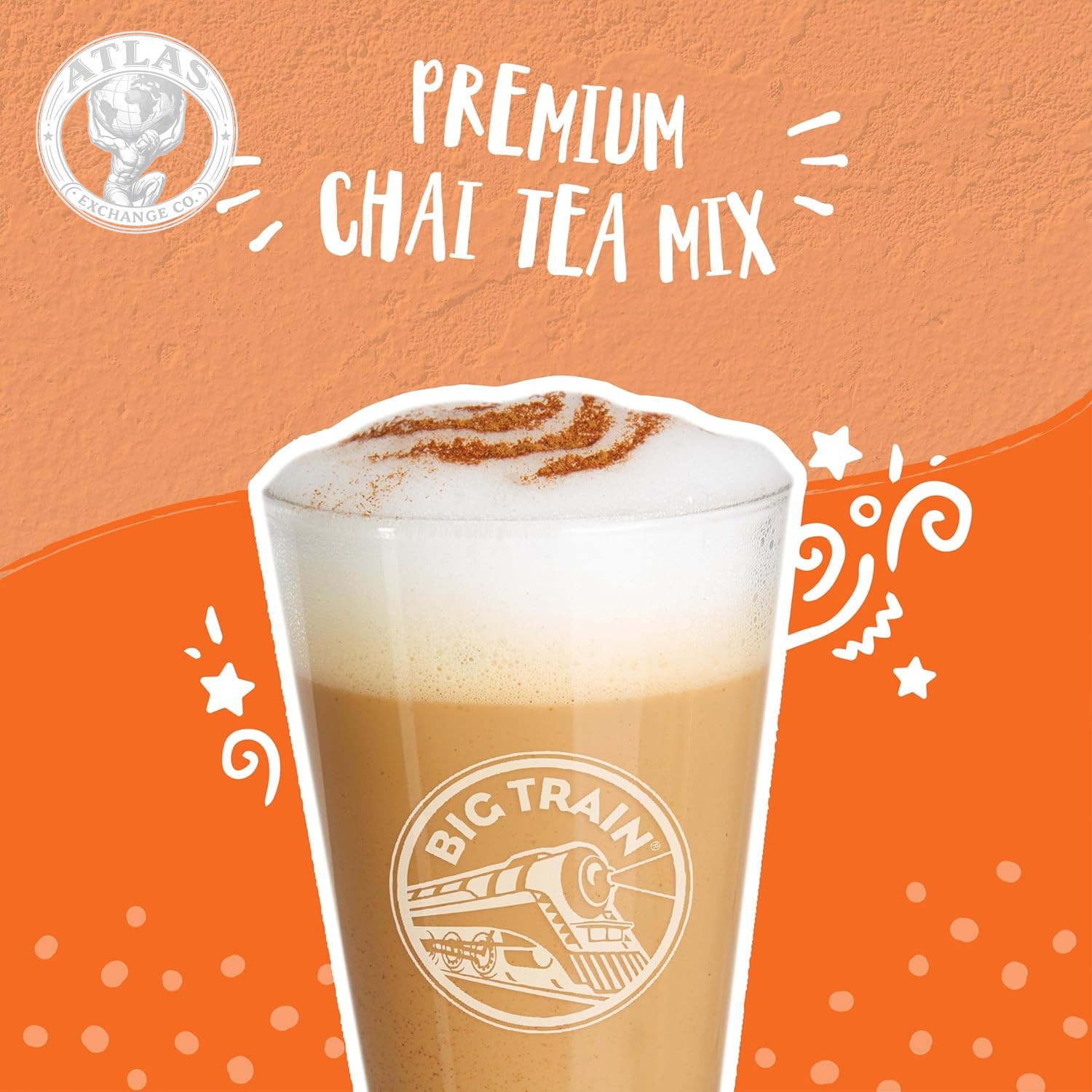 Big Train Spiced Chai Tea Latte Beverage Mix, 1.9 Pound (Pack of 1)