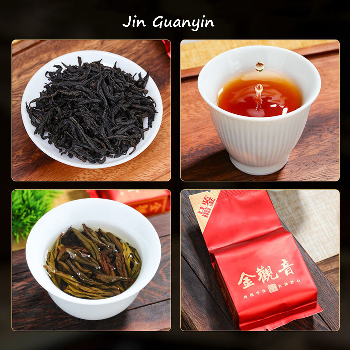 18 Kinds Oolong Tea Rock Tea Rougui Da Hong Pao Tea Shuixian Qilan 144g Box