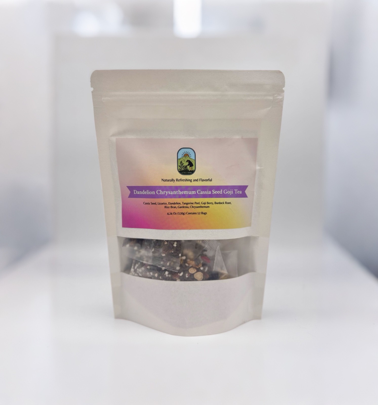 Winter Sale Dandelion and Chrysanthemum and Goji Herbal Tea