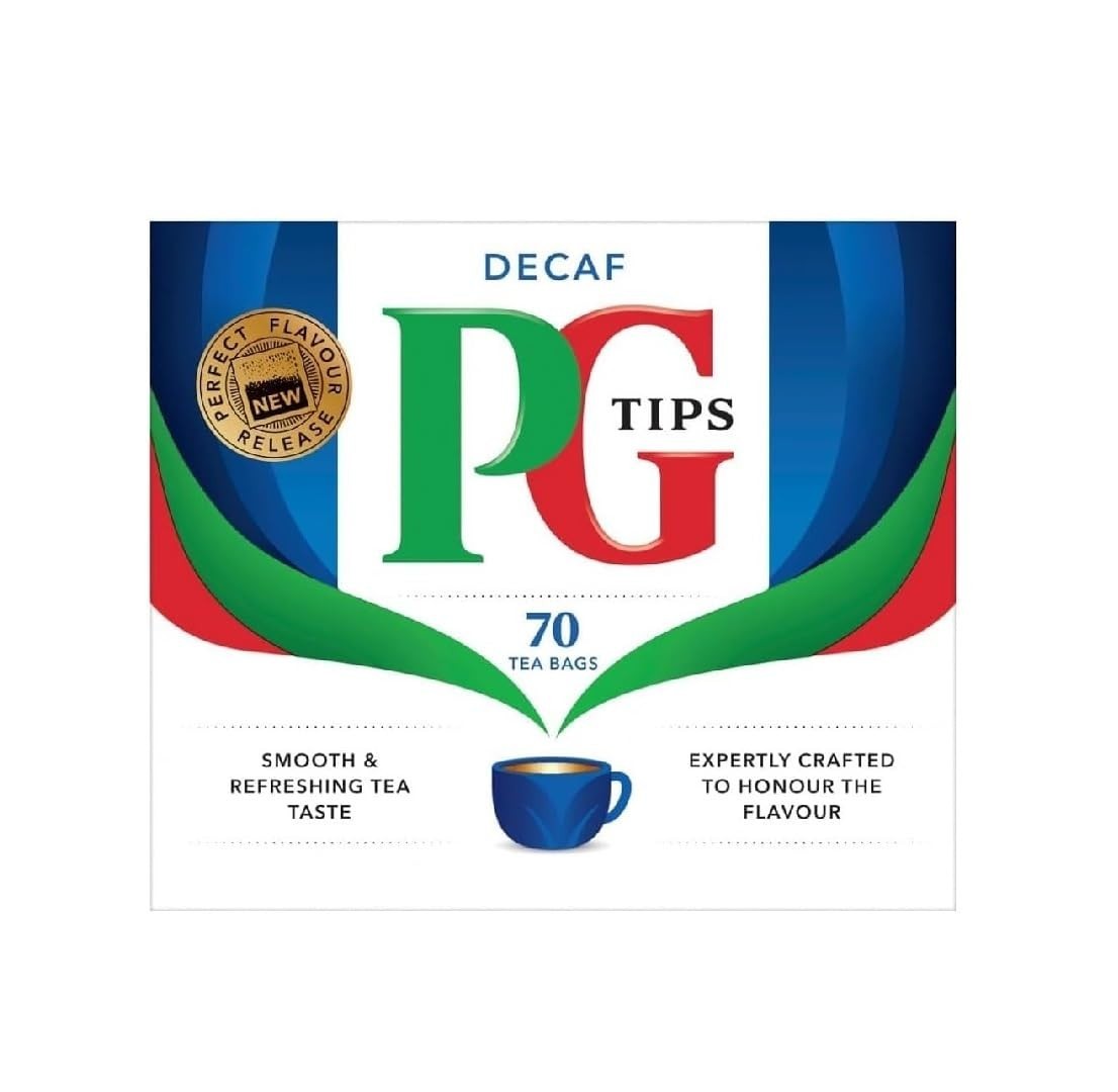 Tasty Decaf Black Tea Bags – 70 Count for Relaxation Anytime, Full-bodied Flavor
