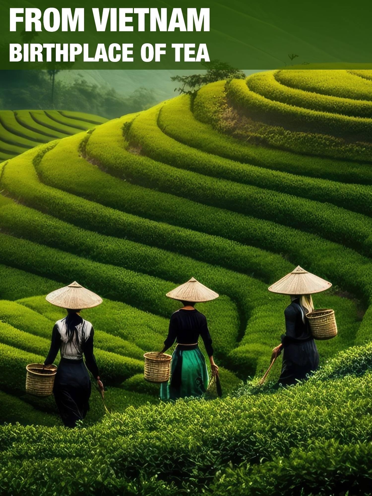 Pandan Tea 4oz Green Tea Infused with the aroma of pandan leaves – Tra Dua Th…