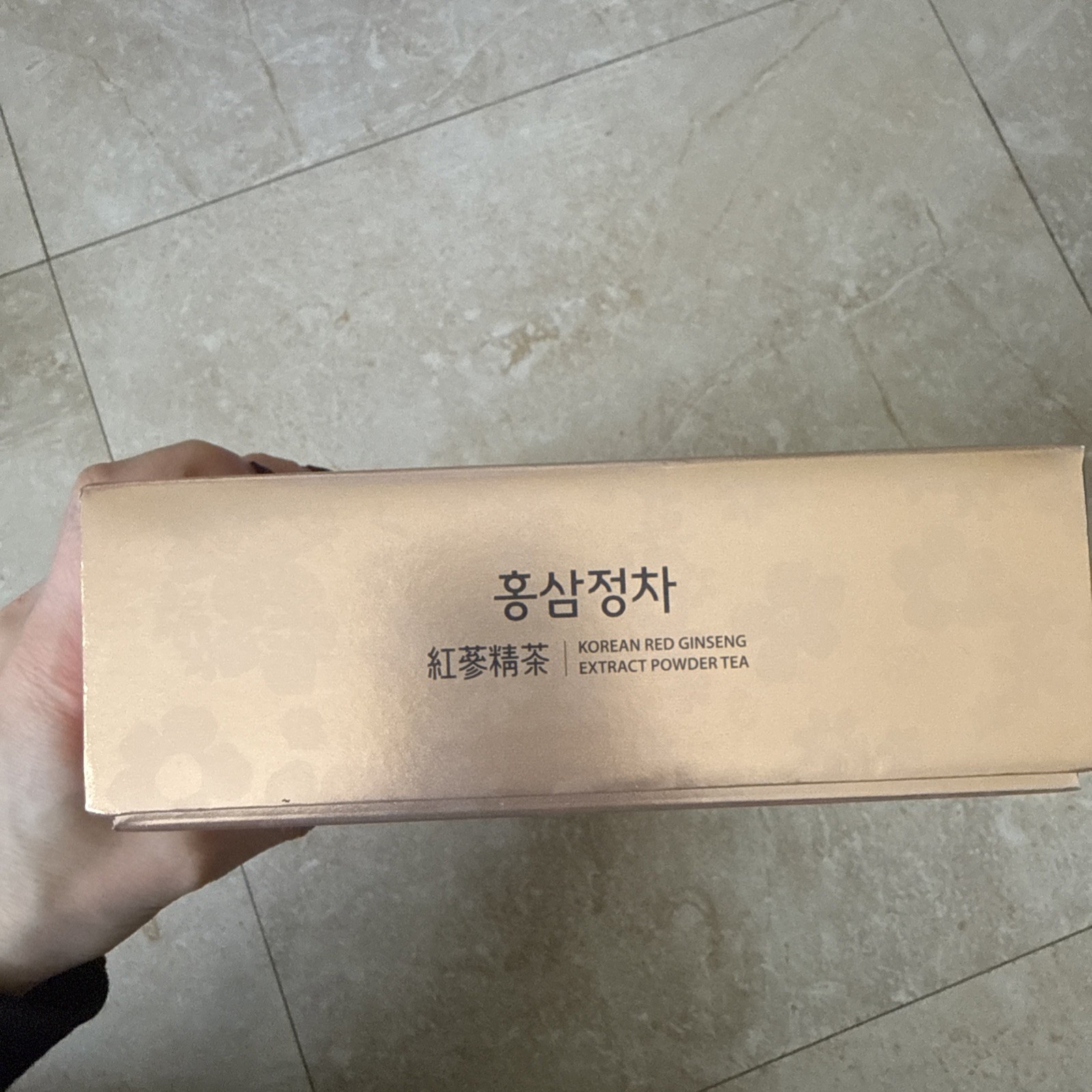 Korean Red Ginseng Extract(42%) Premium Tea 3g 100 bags 정관장