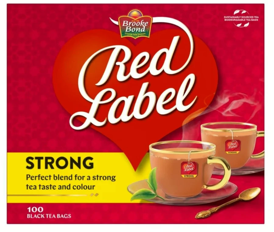 Brooke Bond Red Label 100 Black Tea Bags exp. 05/2027 USA Fast Free Shipping
