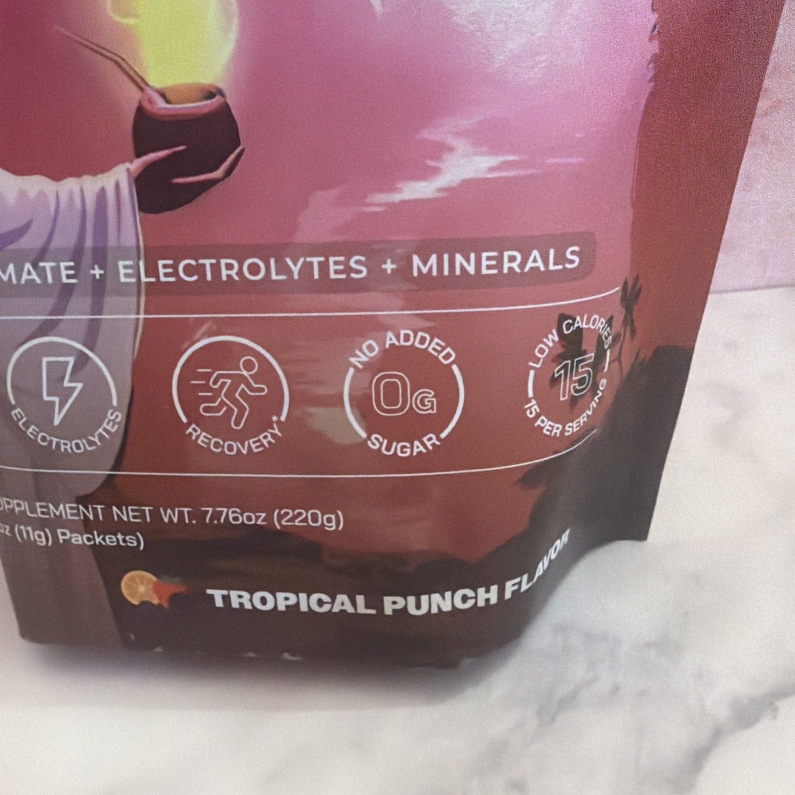 Brainista Yerba Magic Yerba Mate Electrolyte Minerals Tropical Punch 20 Servings