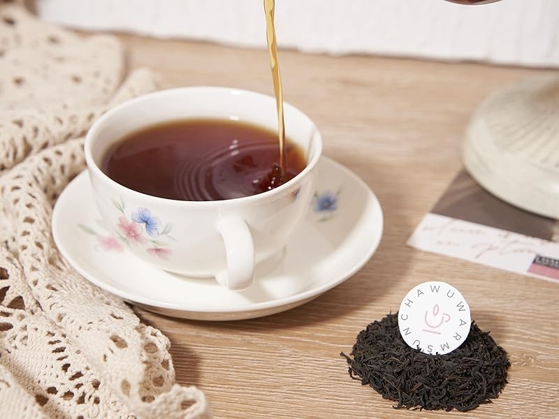 B] Keemun KongFu Black Tea,6oz/170g,Kong Fu Tea Loose Leaf,Chinese QiMen