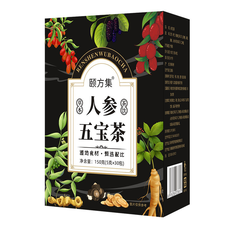 30pcs Ginseng six treasure tea , Kidney tea ,liver tea , red date kidney health