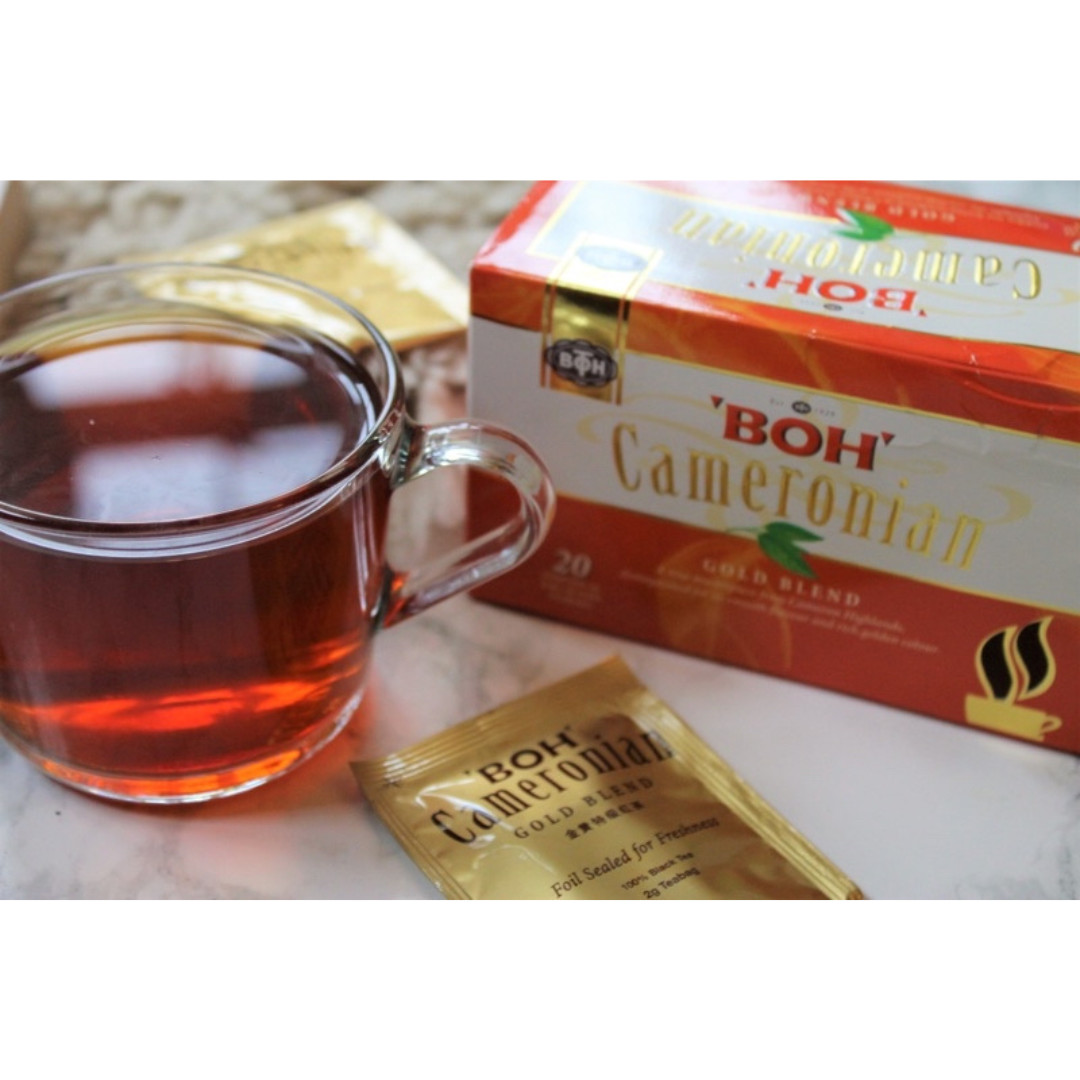 1 X BOH Cameronian Gold Blend Tea – 60 Foil-Sealed Teabags