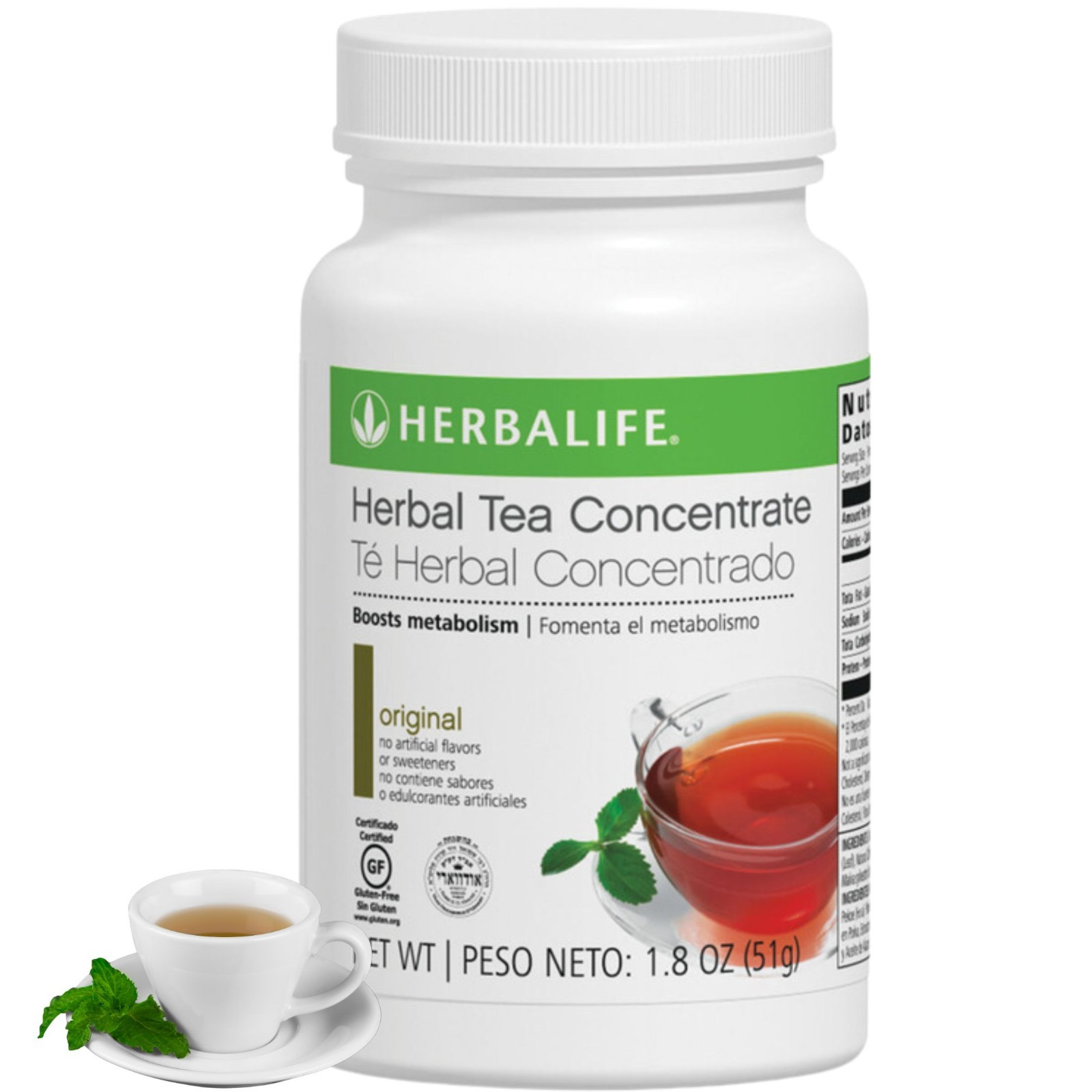 HerbalifeHerbal Tea Lemon 1.8 Herbal aloe Mango Pint