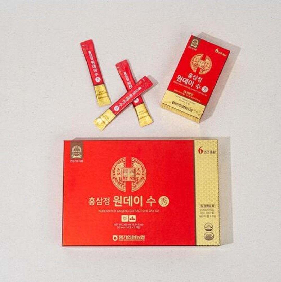 [Pung-gi Ginseng Nonghyup] Korean 6 Years Red Ginseng One Day Su Prime 10ml*30p