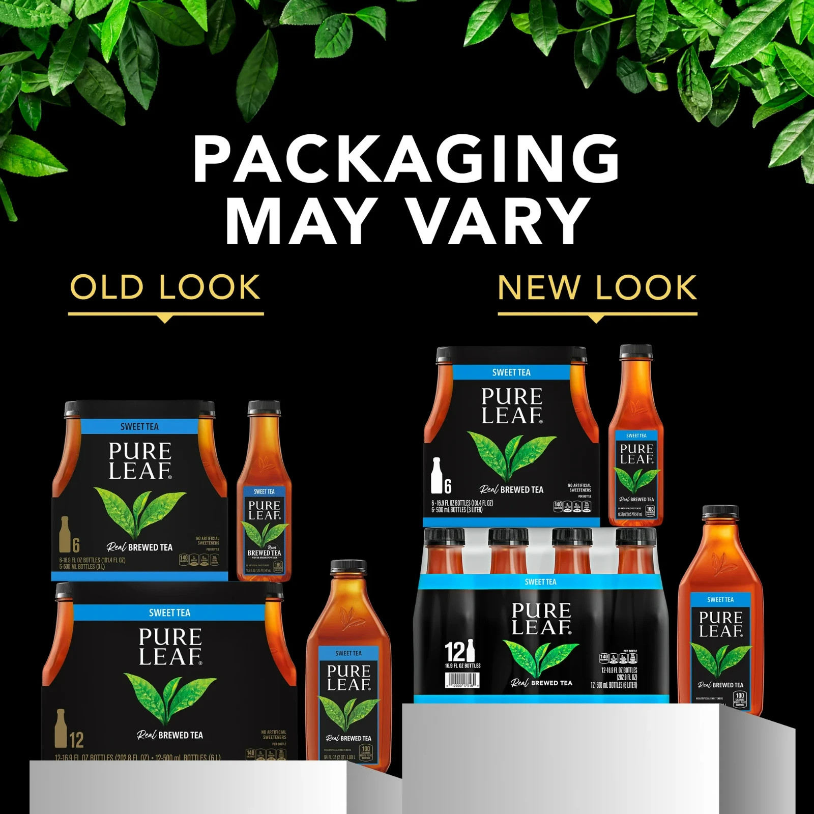 Pure Leaf Real Brewed Tea Blackberry 16.9 Fl Oz, 6 Count