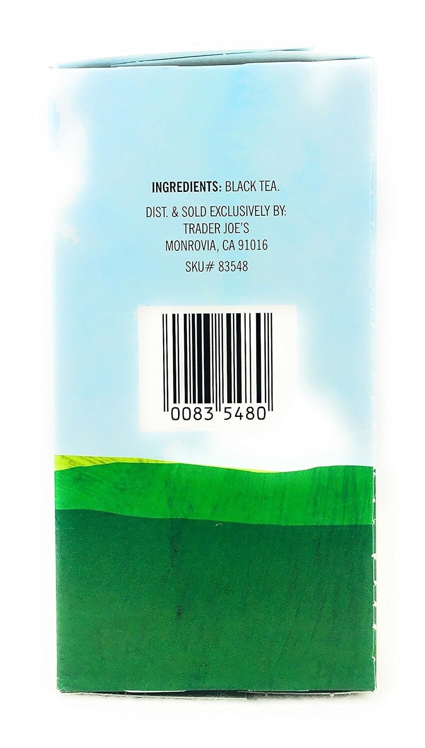 Trader Joe’s 8 oz Original IRISH BREAKFAST Black Tea 80-Tea Bags ** BB 2/2027 **