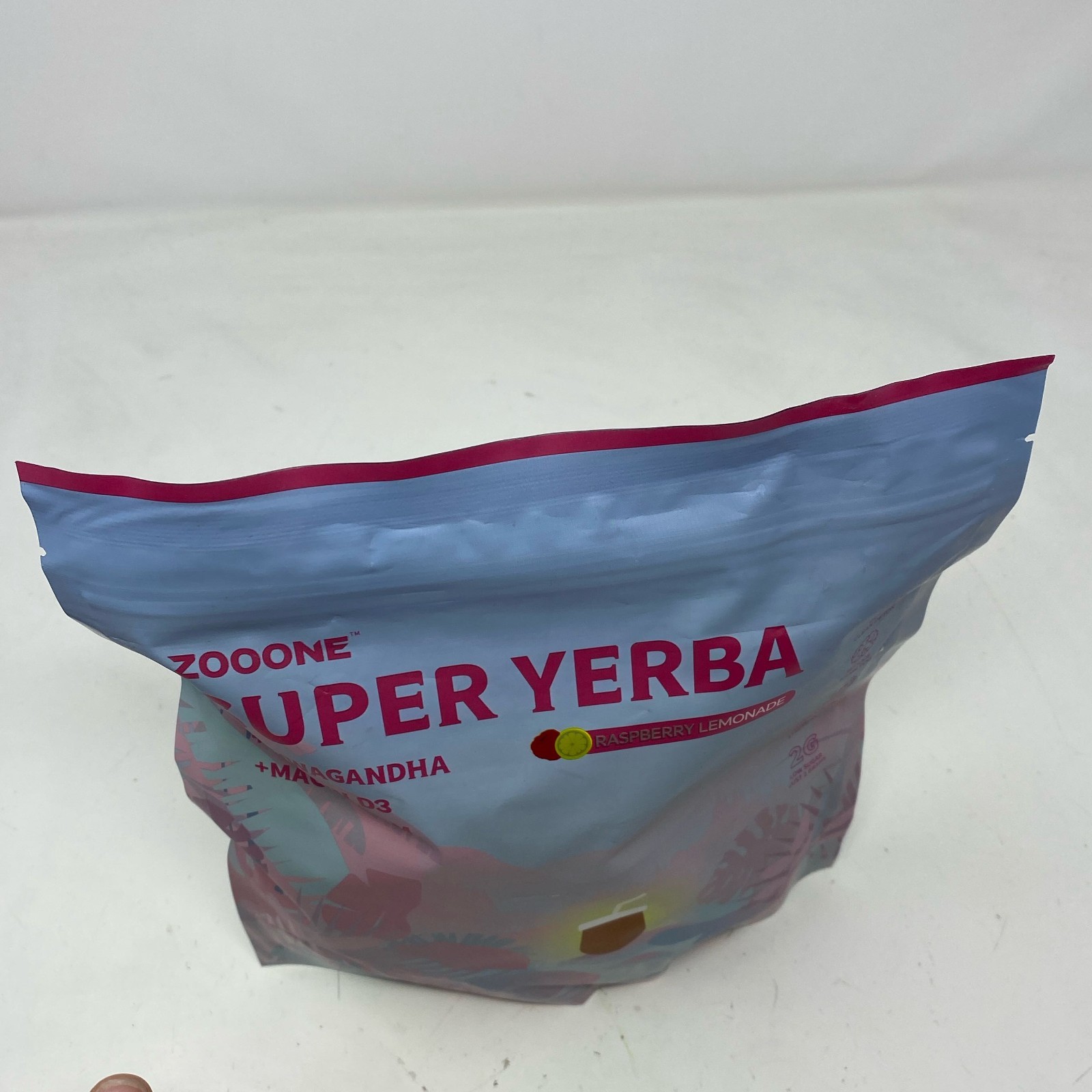 ZOOONE Super Yerba Raspberry Lemonade Instant Powder, 30 Packets