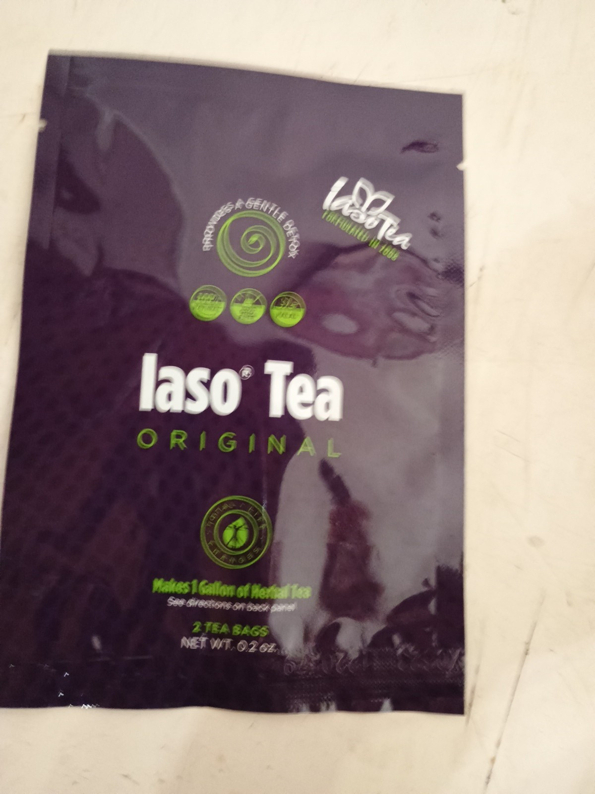 TLC IASO Original Brew Tea 5 packs Burning Slimming and cleansing Tea !!!