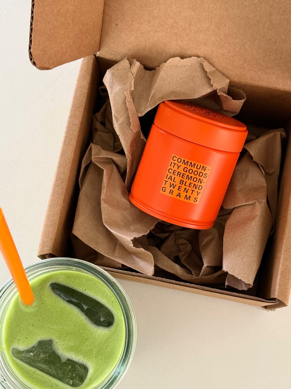 Rocky’s Matcha x Community Goods Ceremonial Blend Matcha Powder, 20g tin