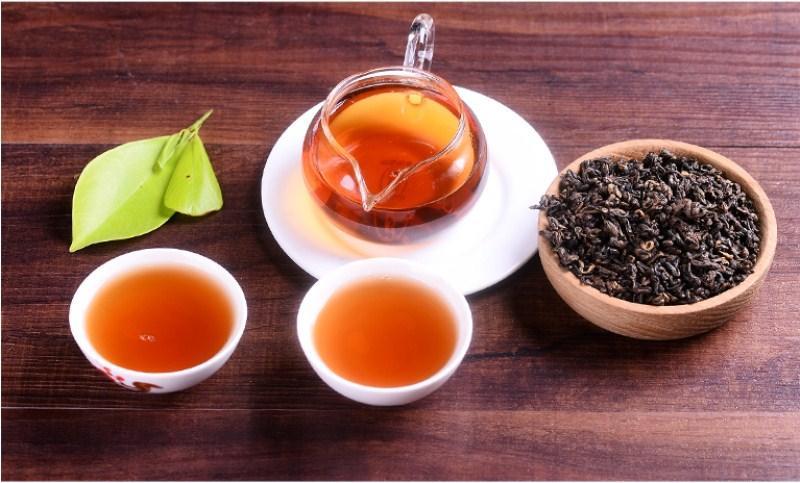 500g Yunnan HelloYoung Dianhong Tea Black Tea In bulk Red Tea Kung Red Biluo Tea