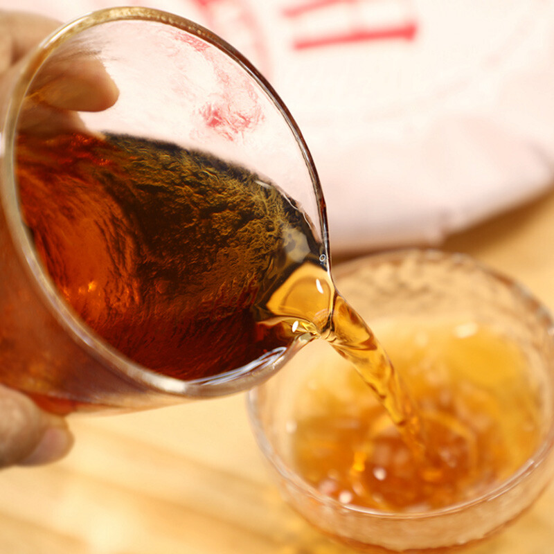 “Jiao Yang” 2020 Haiwan Blazing Sun Ripe Puerh Chinese Tea Shu Puer Tea 357g