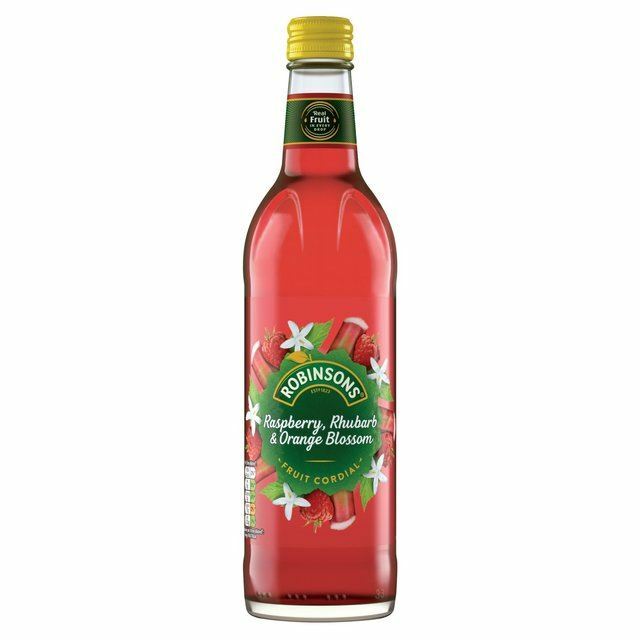 Robinsons Fruit Cordials Raspberry, Rhubarb & Orange Blossom – 500ml