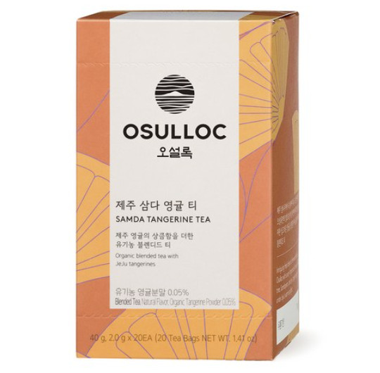 Osulloc Jeju Pure Green Tea Bags 2g 20 Bags 1 Pack