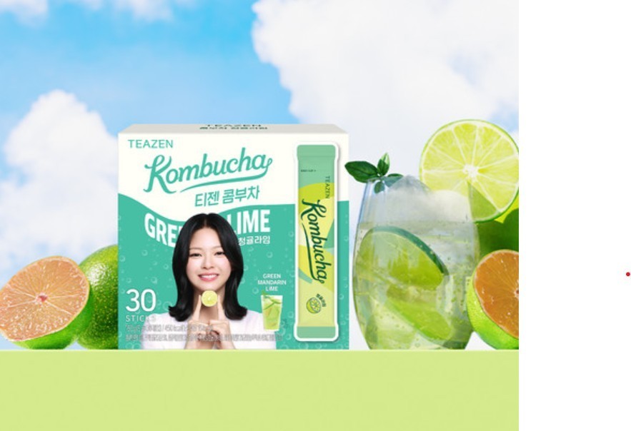 Kombucha – 30 Sticks 150g / (15 Types / Member-Themed) KOREA NO.1 Tea
