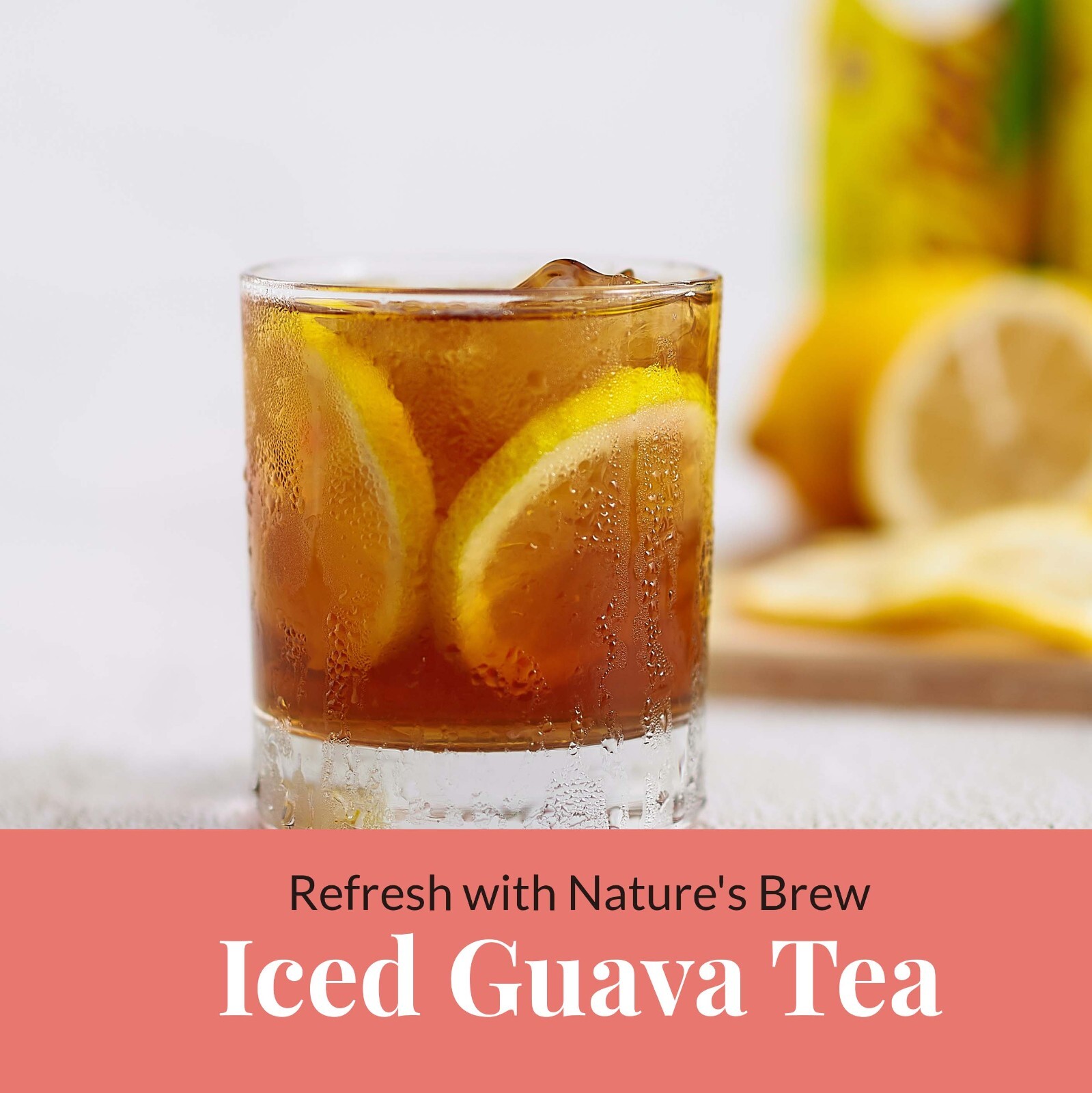 75 Guava Tea Bags, Natural Guava Leaves Tea, Té De Hojas De Guayaba, Herbal Tea