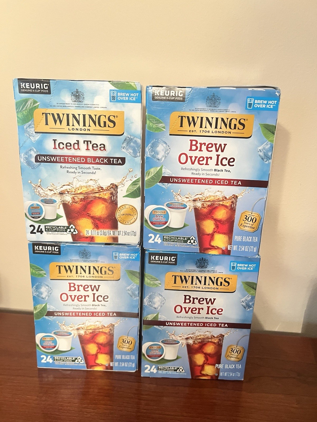 Twinings Iced Tea Black Tea Single Serve K-Cups- 96 Count Exp 4/2027 – 2/2029