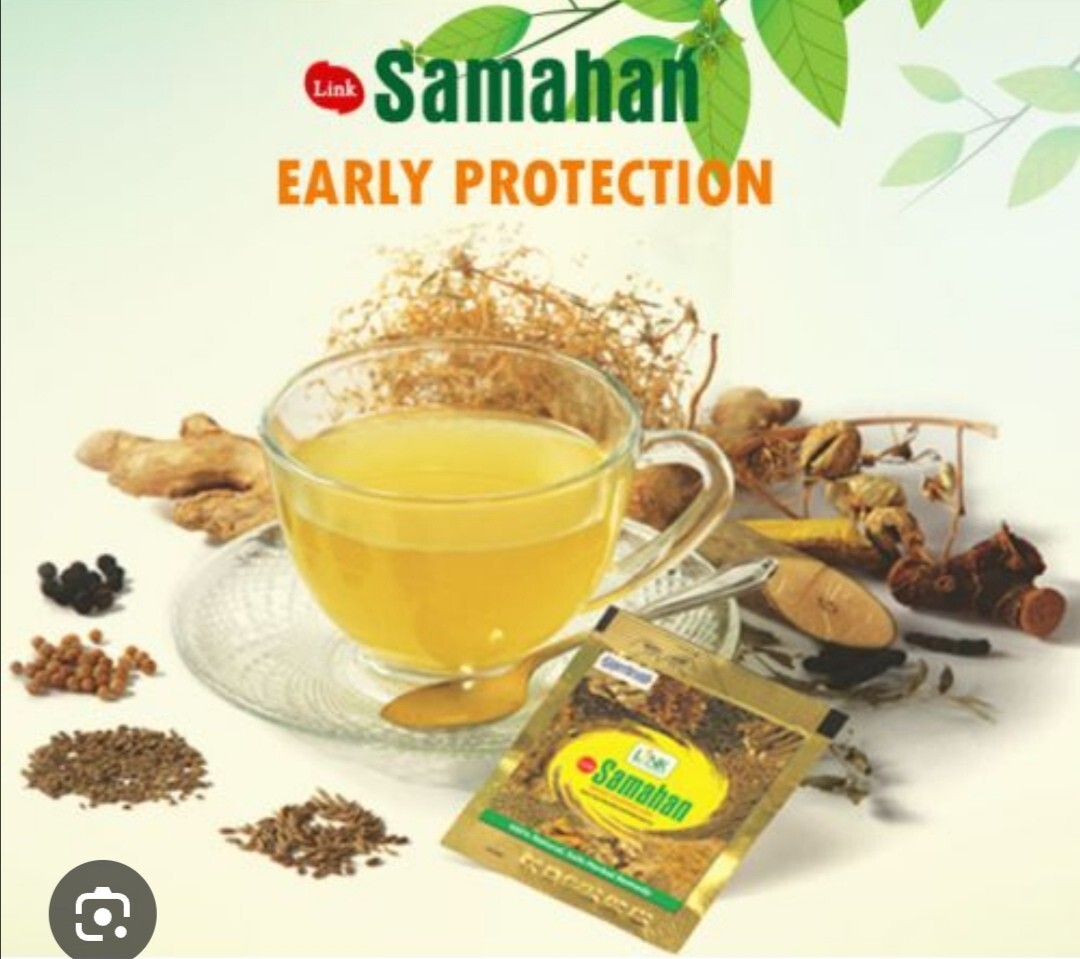 New 100% Natural Samahan Ayurvedic Herbal Ceylon Tea Natural Drink (10 Packs)