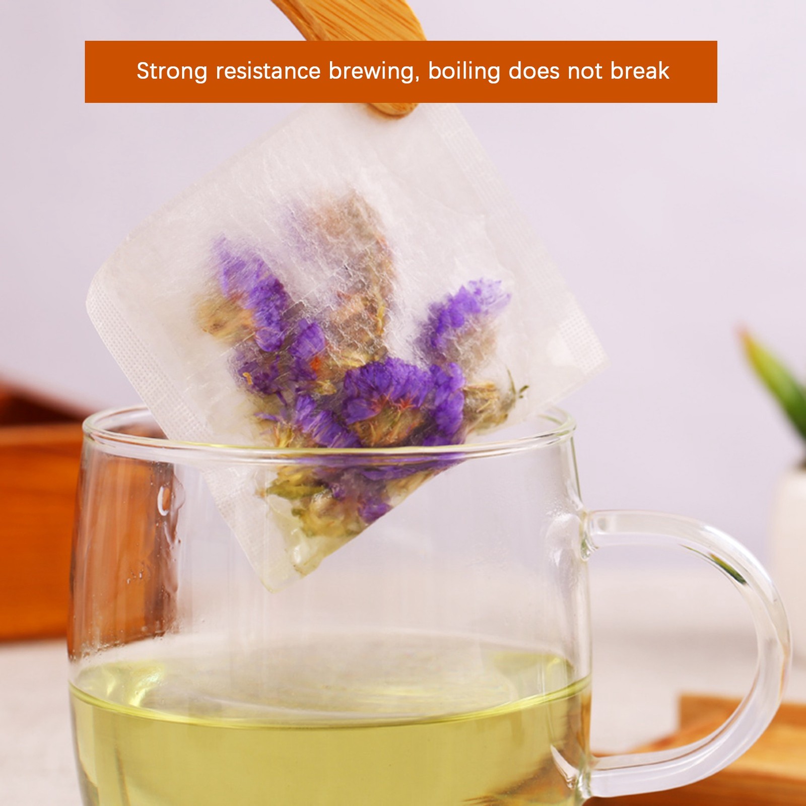 500pcs non-woven Empty Teabags String Heat Seal Loose Tea Bag Y8E85257