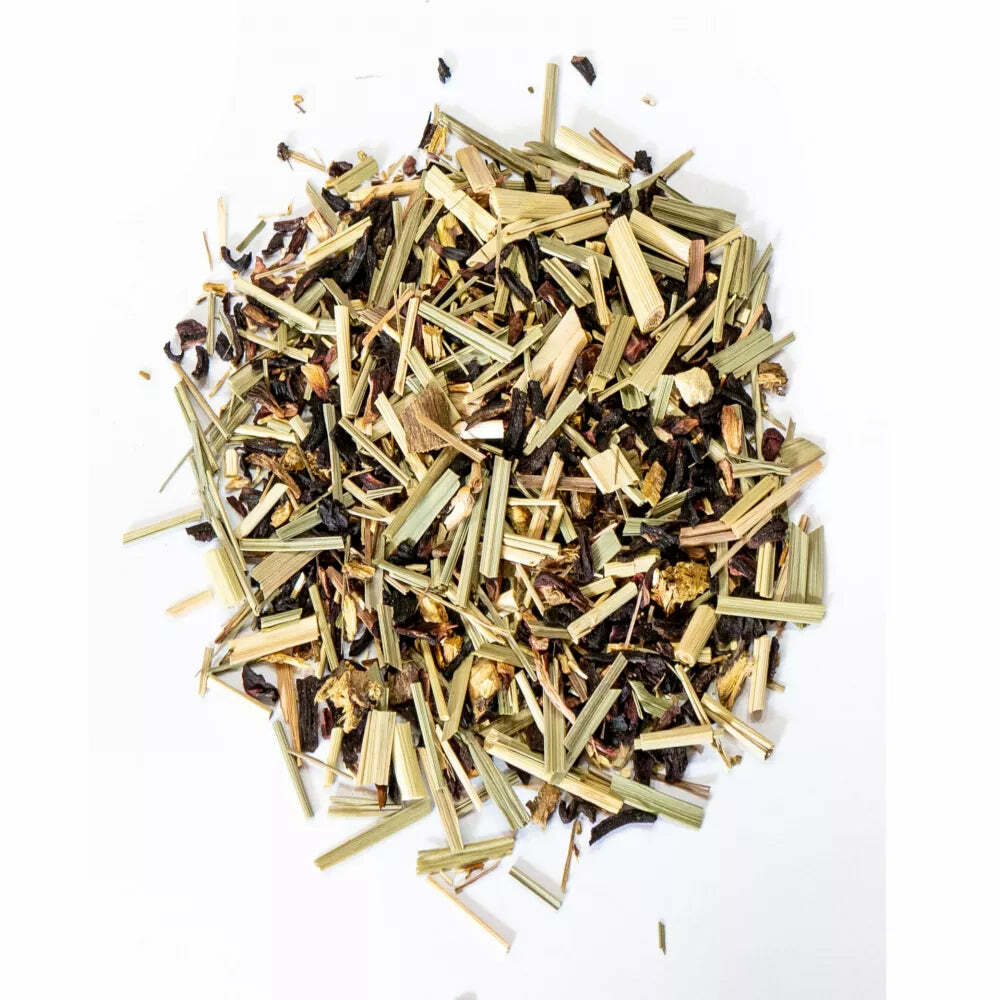 Organic Hibiscus Zest Herbal Loose Leaf Tea