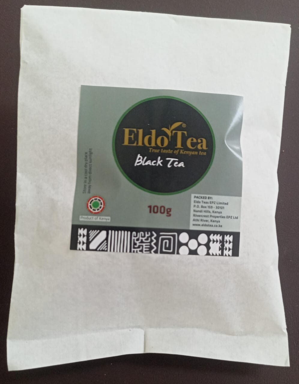 Black Premium Tea Loose Leaf KENYAN Organic Specialty Nandi EXP MAY 2028