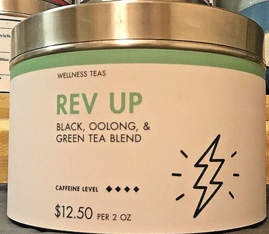 🍑 NEW! RARE! TEAVANA HEALTHY 2 OZ REV UP WELLNESS SEALED TEA BAG! LOOSE LEAF 🍑
