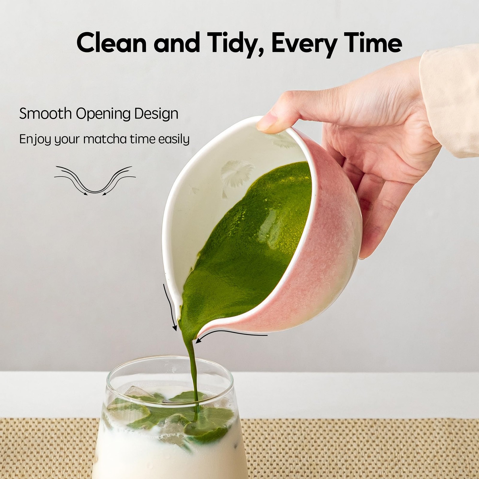 Matcha Whisk Set, Handcrafted Crystalline Glaze Matcha Set, 8 Pcs Matcha Kit …