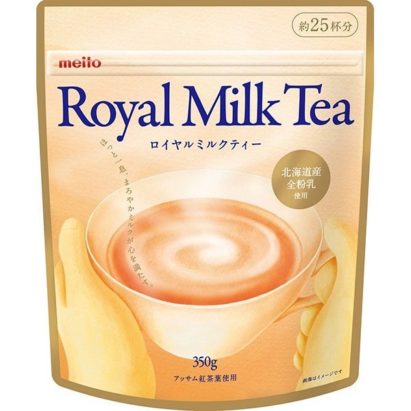 Meito Royal Milk Tea powder 350g for 25 cups from Japan