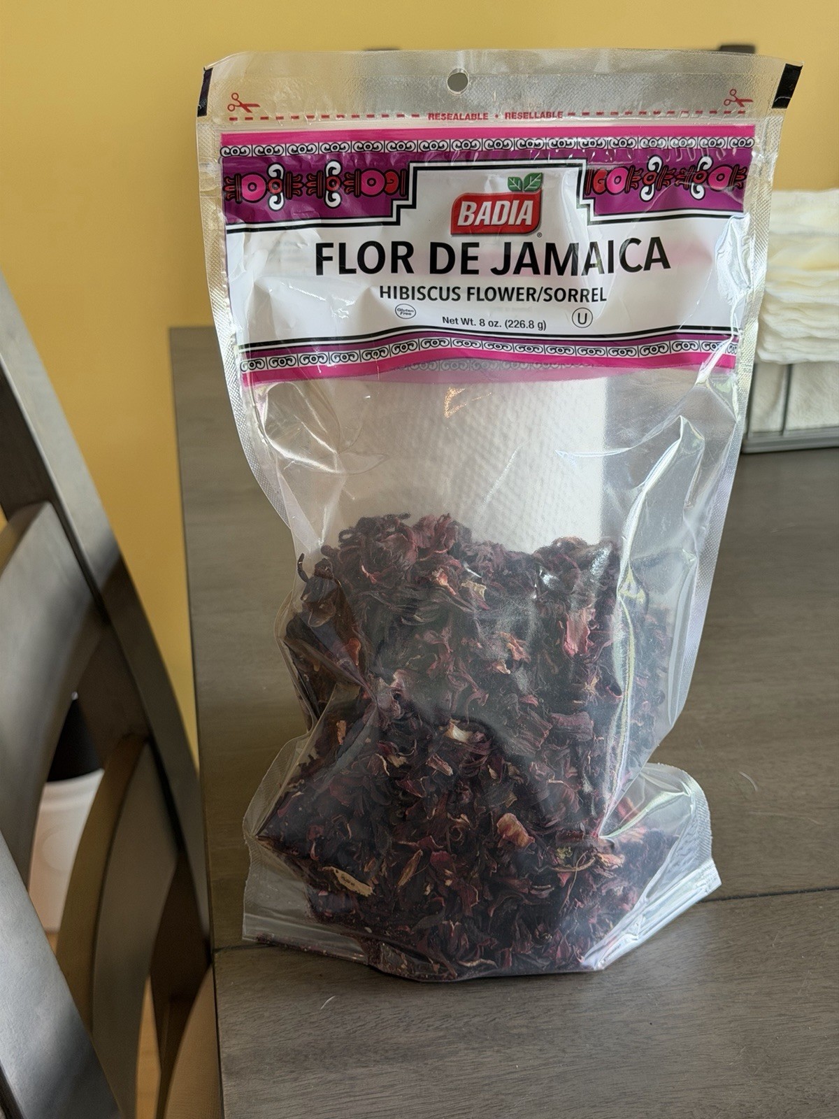 Dried Hibiscus Flowers _ Whole Petals, Flor De Jamaica-