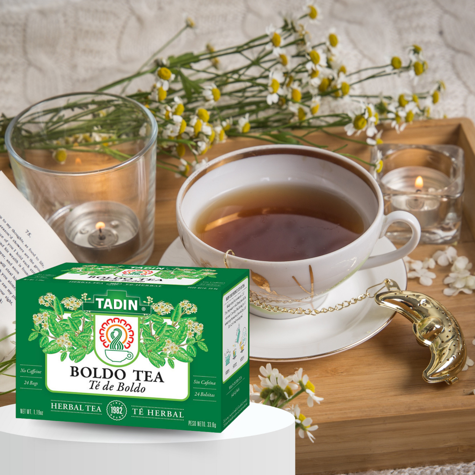 Tadin Boldo Herbal Tea (24 Teabags)