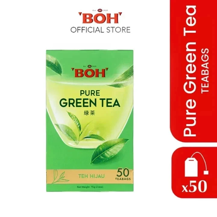 BOH Pure Green Teabag 50 tea bags