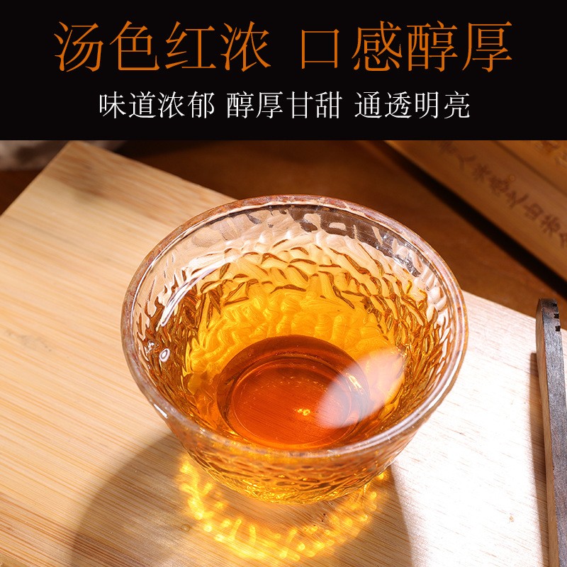 1000g Premium 2015 Tianjian Fu Jin Flower Fu Tea Handmade Old Black Tea Brick