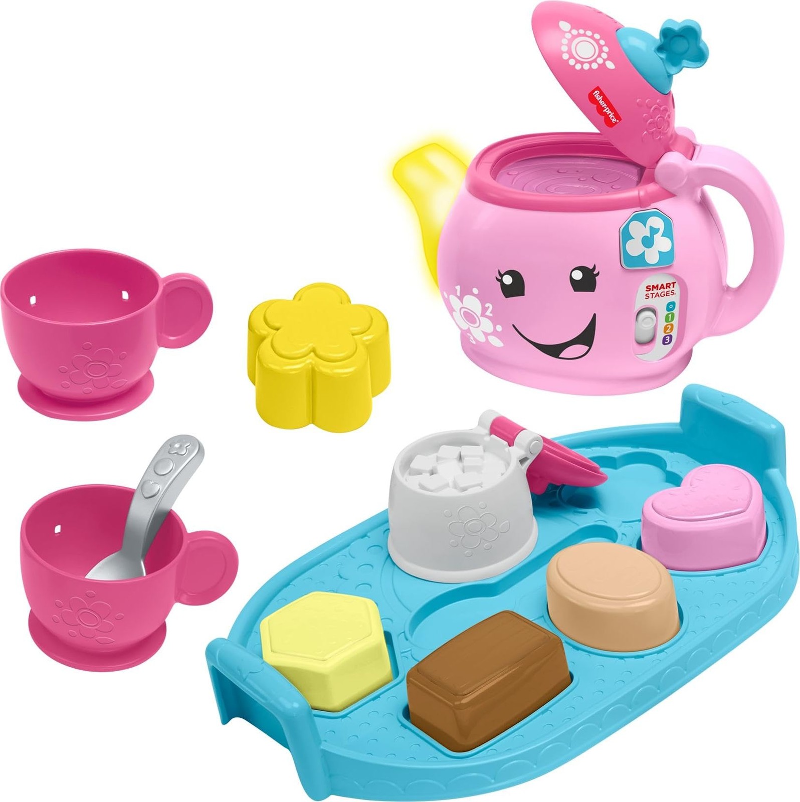 Little People: Sweet Manners Tea Set – Mattel (Pack of 2)