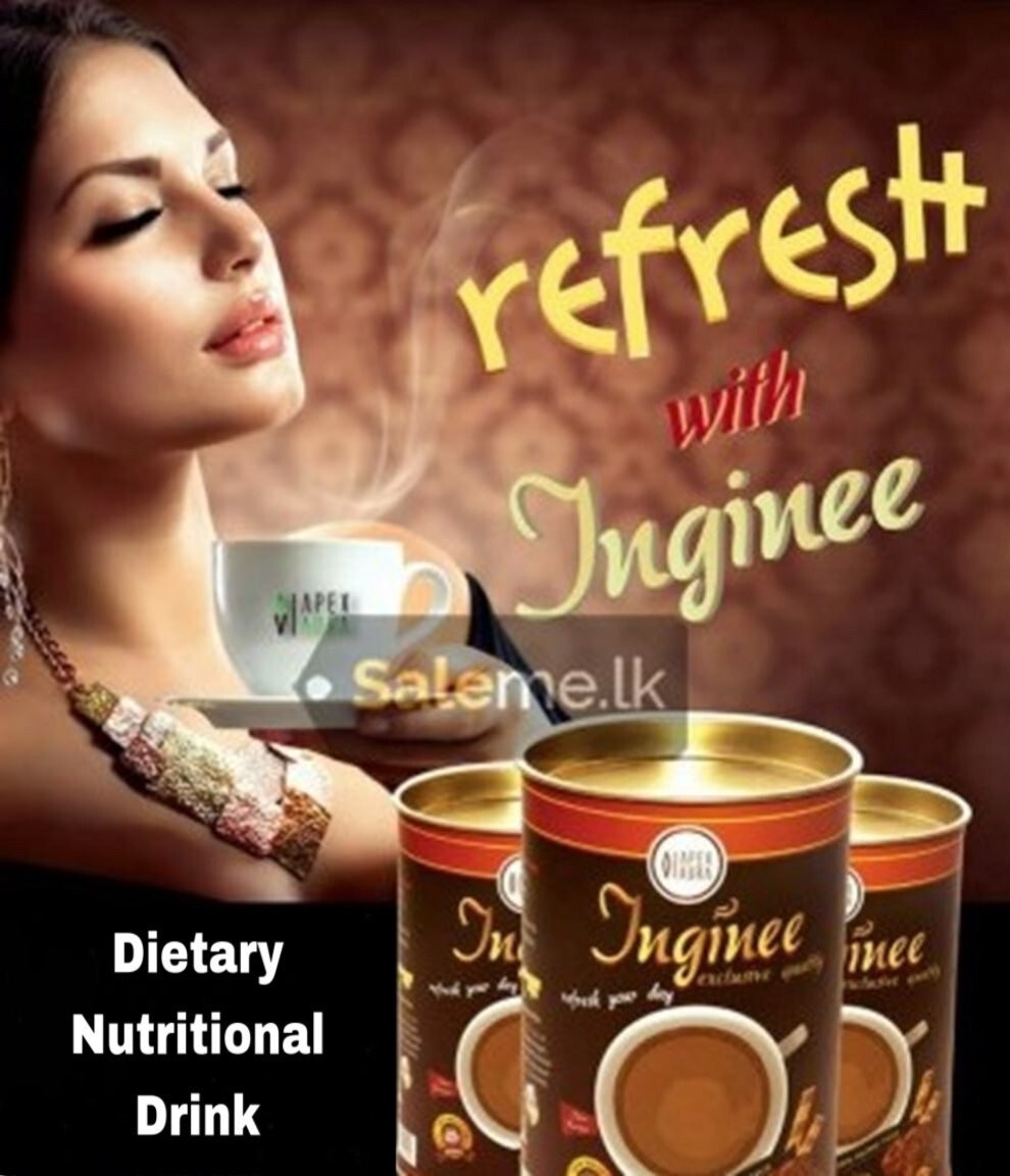 Inginee coffee tea drink with local medicinal properties 340g tin pack