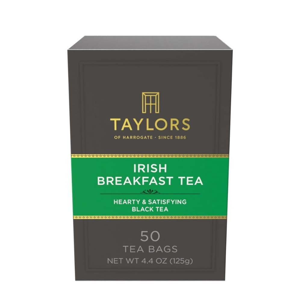 Rich Assam and East African Blend – Irish Breakfast Tea, 50 Tea Bags