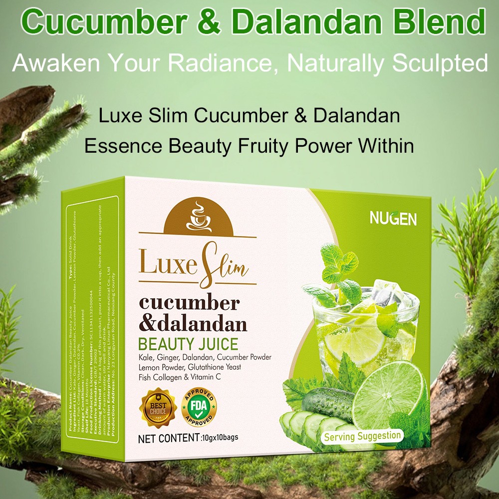 Cucumber＆Dalandan Beauty Juice,W/ Kale,Ginger,Dalandan,Cucumber Powder,Vitamin C